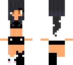 aphmau black and white
