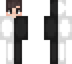 black and white boy skin