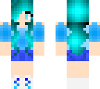 blue girl