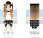 blue girl