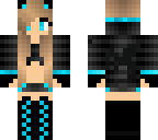 blue girl