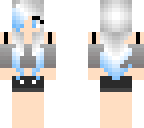 blue tips girl