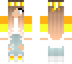 candy corn girl
