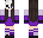 cute skull girl