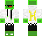 derpy green slime with hypixel logo