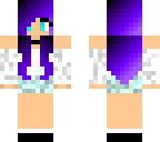 purple hair girl