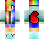rainbow cat girl 14