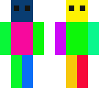 rainbow skin