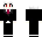 tuxedo girl albino