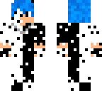 black and white ram human