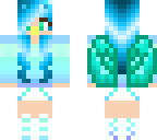 blue bird girl