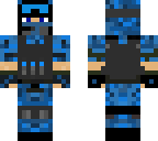 blue soldier