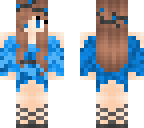 blue spring girl