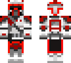 bright red arc trooper