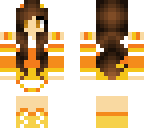 candy corn girl