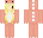 cute blonde dinosaur