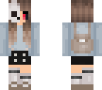 demon skull girl