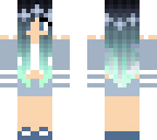 edit of my other skin called pretty aqua girl