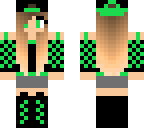 green hat gal