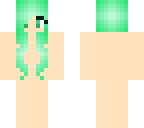 green long hair