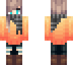 orange fall outfit