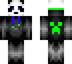 panda with hoodie