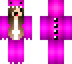 pink dery dino girl