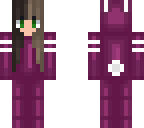 purple bunny girl