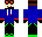 red goggles