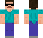 steve con gafas blanco