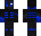 blue cyborg