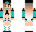 blue girl