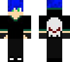 blue haired cool guy