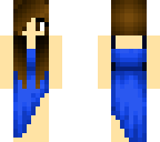 blue prom dress