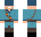 blue tf2 soldier