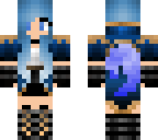 blue wolf girl