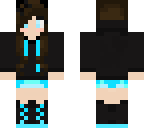 electro cat girl edit