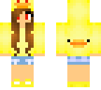 evil duck girl