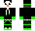 green penguin