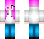 pink with headphones