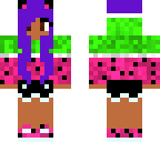 purple girl