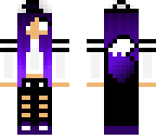 purple wolf girl