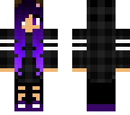 purple wolf girl