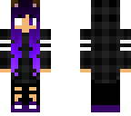 purple wolf girl