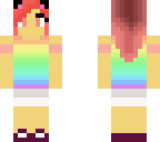 rainbow cat girl