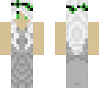 seinsiwu in a wedding dress