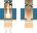 teal flanenr