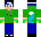 wolf boy with hat and gloves