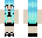 blue girl