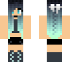 blue girl